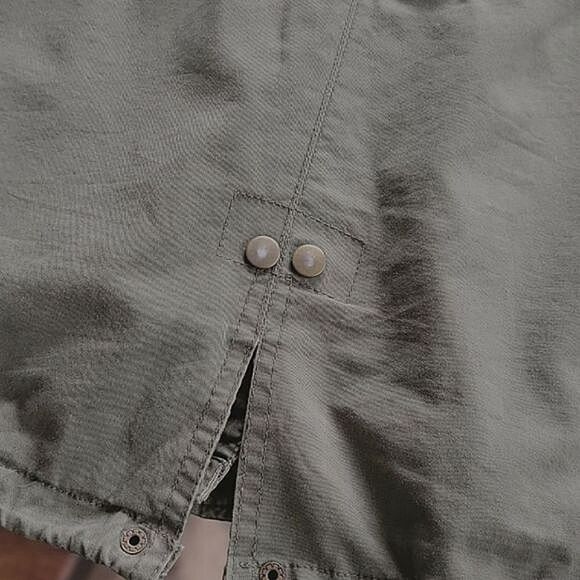 Ambiance army green hooded utility jacket - Picture 9 of 16